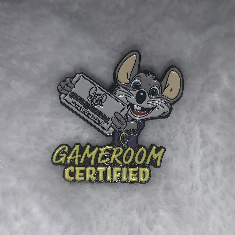 Chuck E. Cheese pin